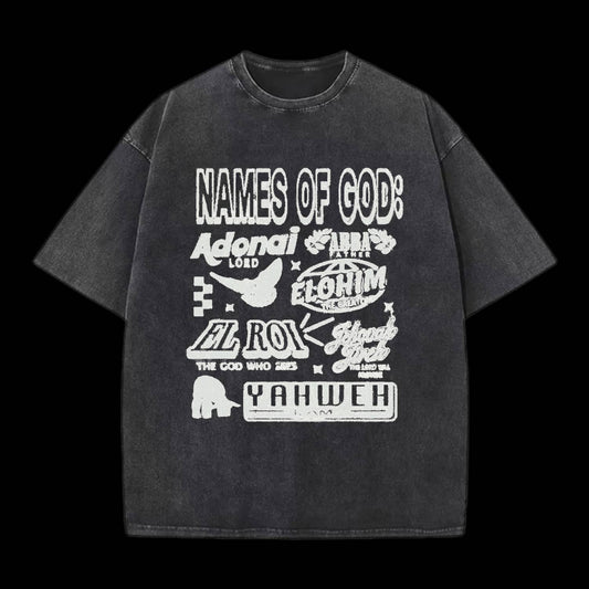 Names Of God Christian Tee