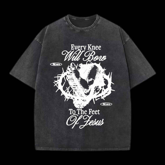 Every Knee Will Bow Christian Tee