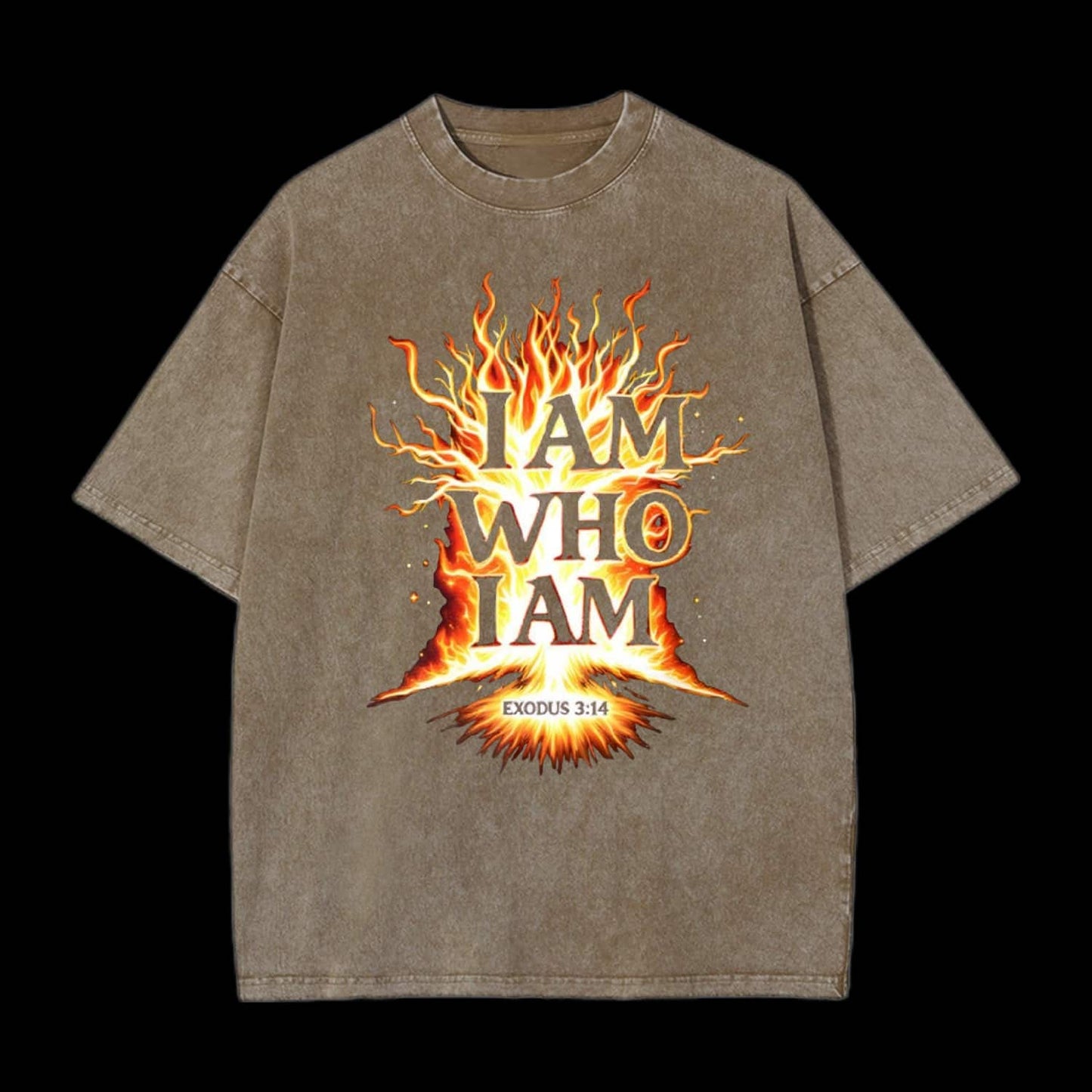 I Am Who I Am Printed Men's Tee