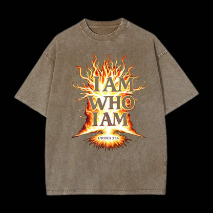 I Am Who I Am Printed Men's Tee