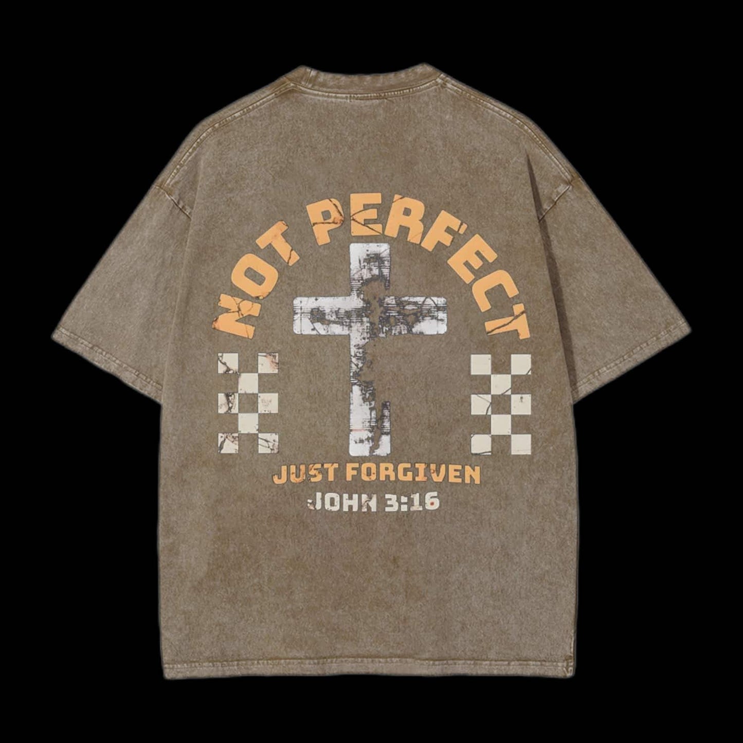 No Perfect Just Forgiven Printed Tee