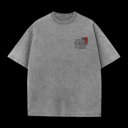Jesus Is King Christian Tee