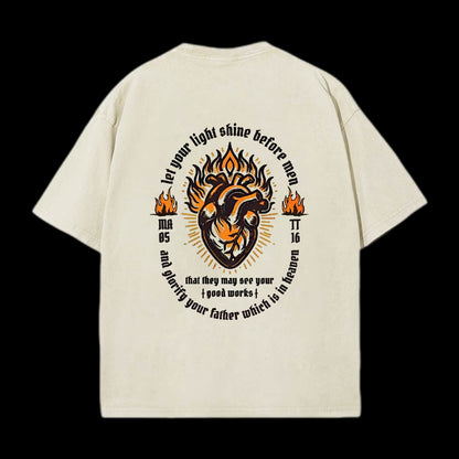 Let Your Light Shine Before Men Tee