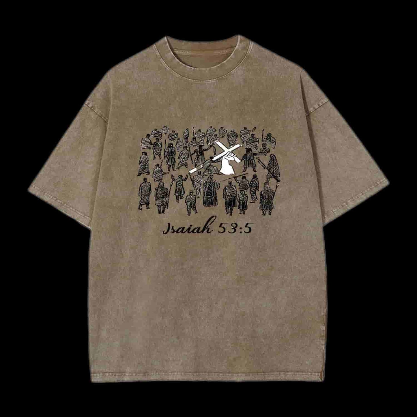 He Was Crushed For Our Iniquities Christian Tee