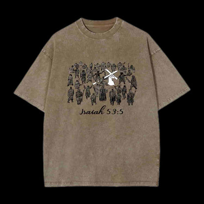 He Was Crushed For Our Iniquities Christian Tee
