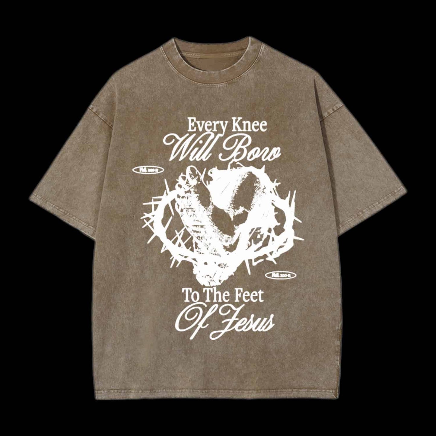 Every Knee Will Bow Christian Tee