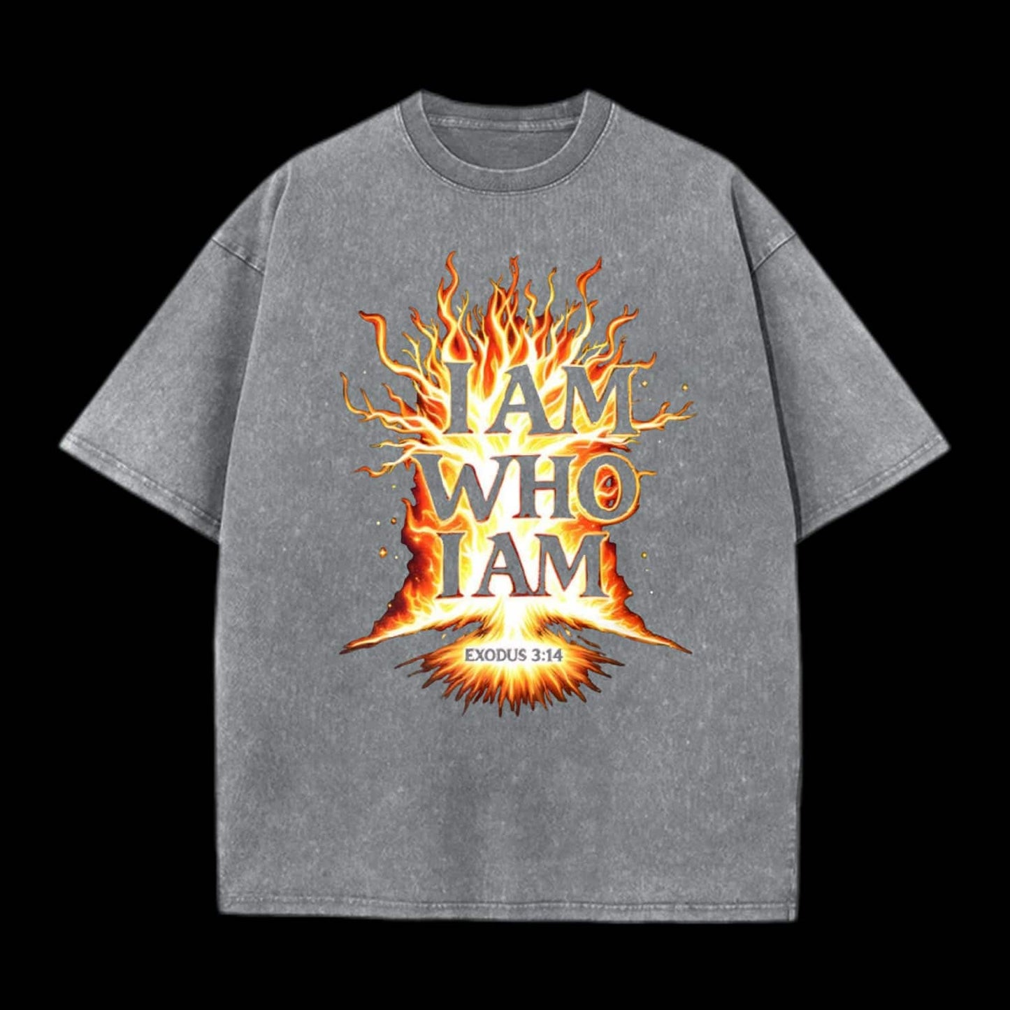I Am Who I Am Printed Men's Tee