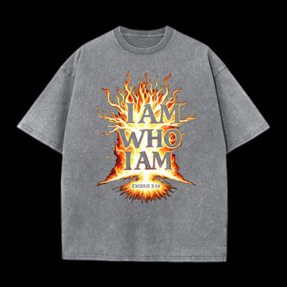 I Am Who I Am Printed Men's Tee