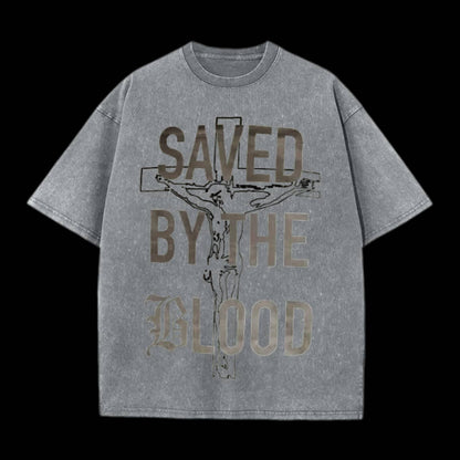 Saved By The Blood Tee