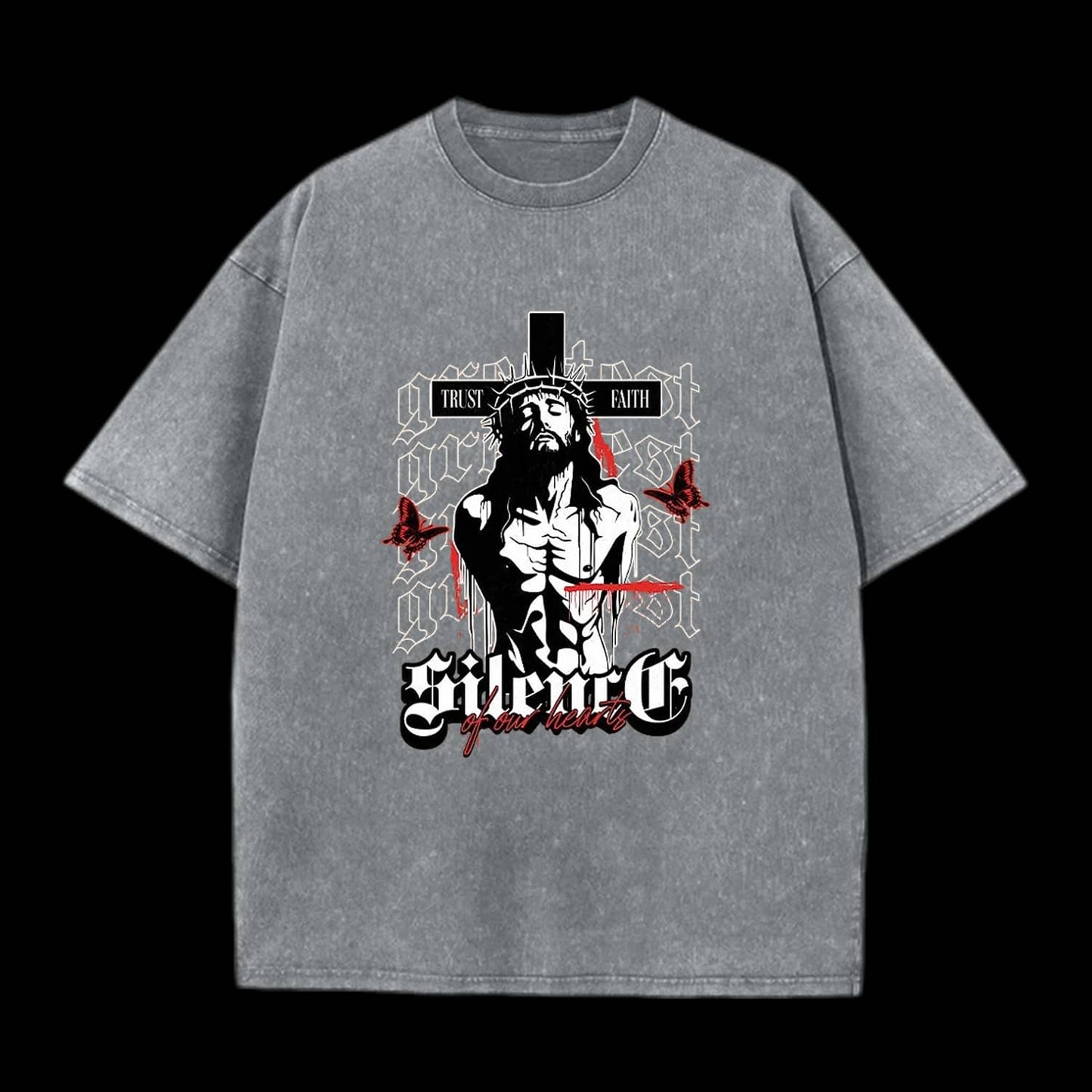 Silence Of Our Hearts Christian Tee