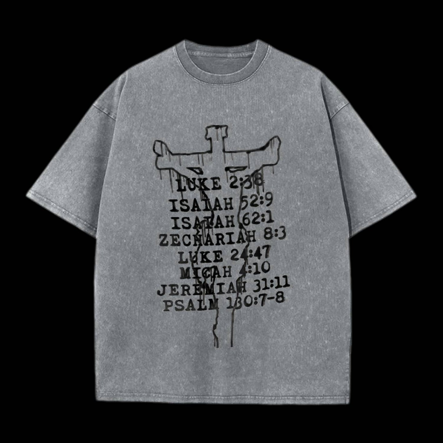 Luke 2 38 Isaiah 5 29 Faith Tee