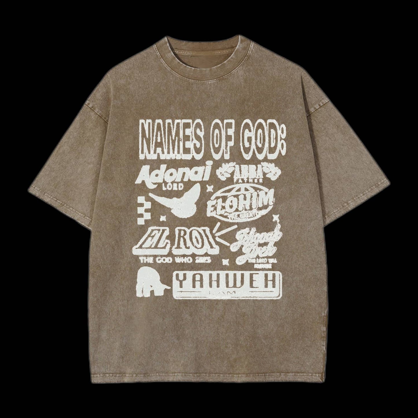 Names Of God Christian Tee