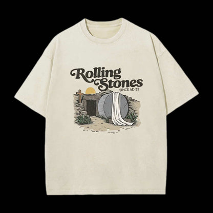 Rolling Stone Christian Washed T-Shirt