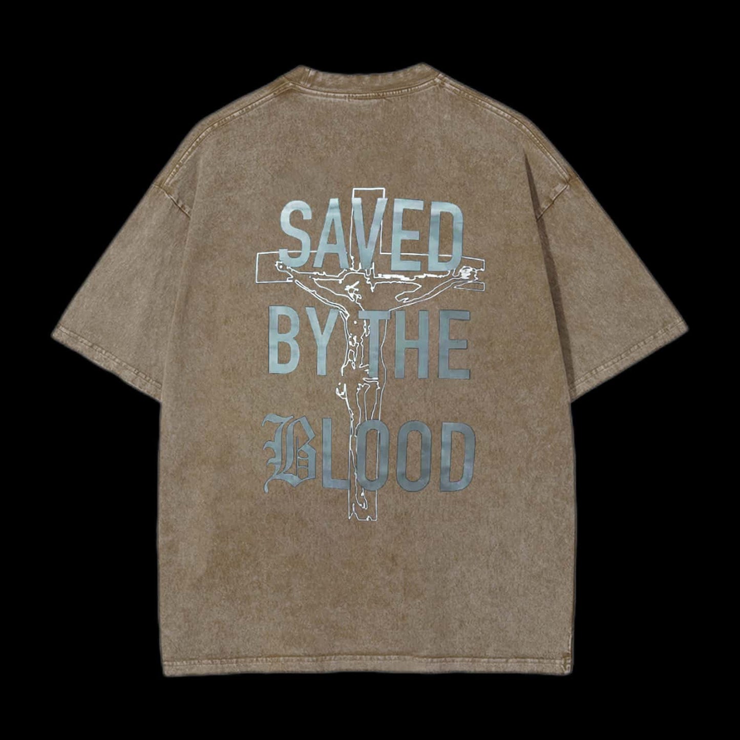 Saved By The Blood Printed Tee