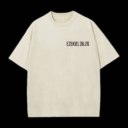 I Will Give You A New Heart Christian Tee