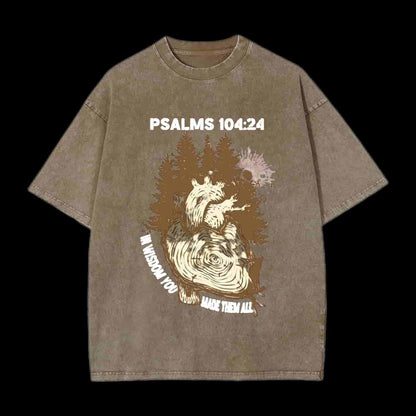 Wisdom You Made Them All Christian Tee