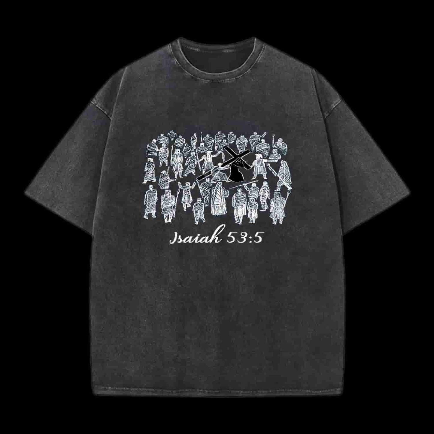 He Was Crushed For Our Iniquities Christian Tee