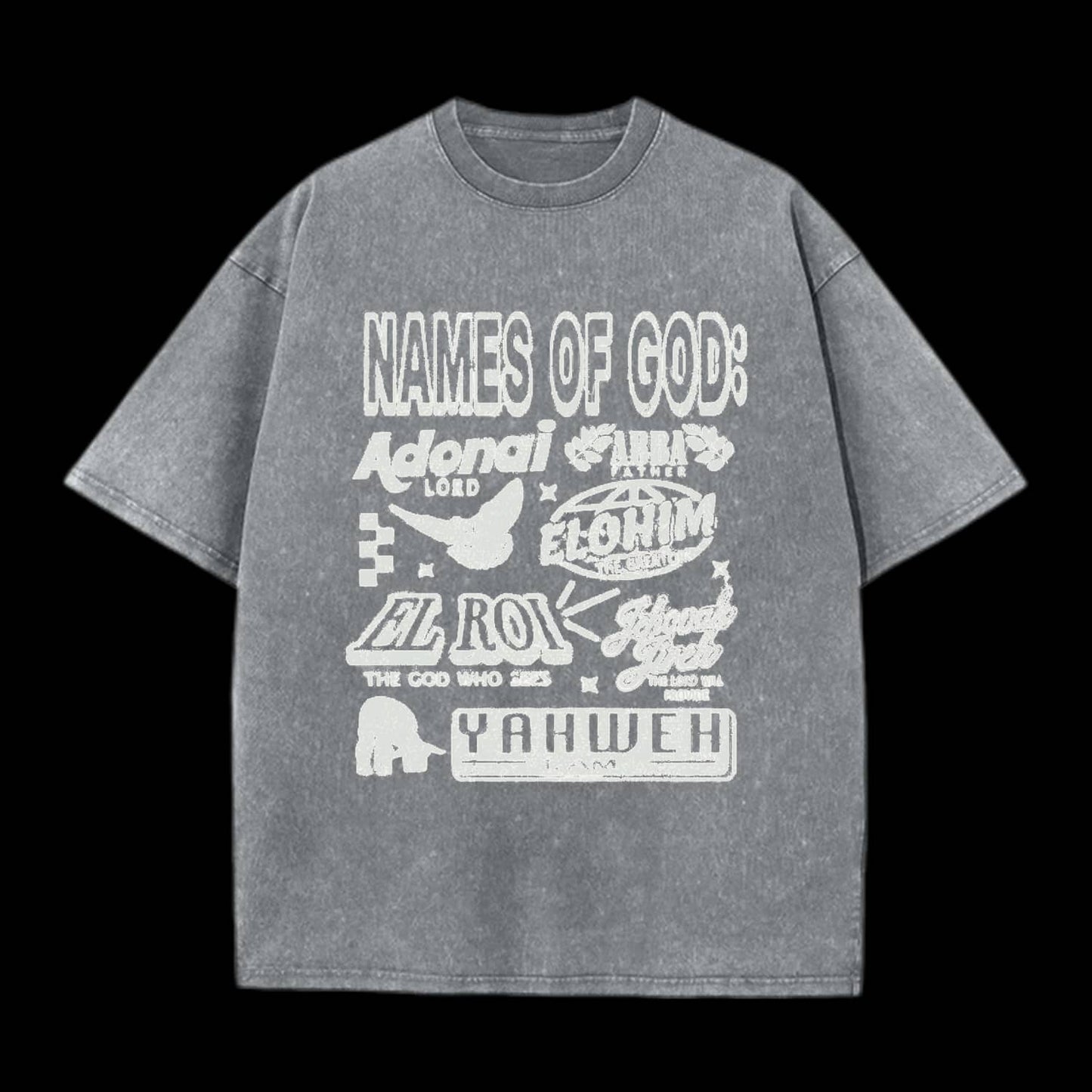Names Of God Christian Tee
