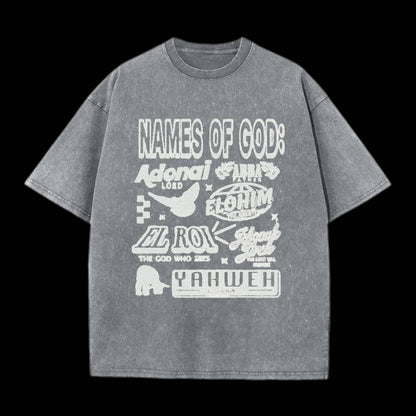 Names Of God Christian Tee