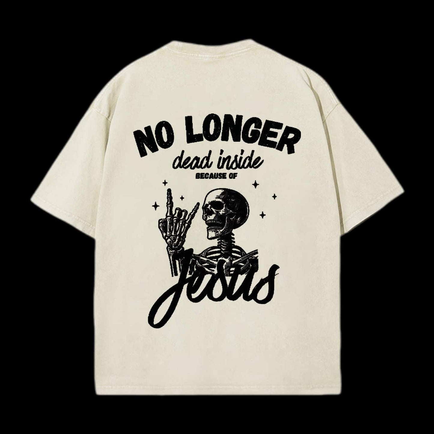No Longer Dead Inside Christian Tee