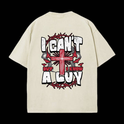 Can't But I Know A Guy Printed Men's Tee