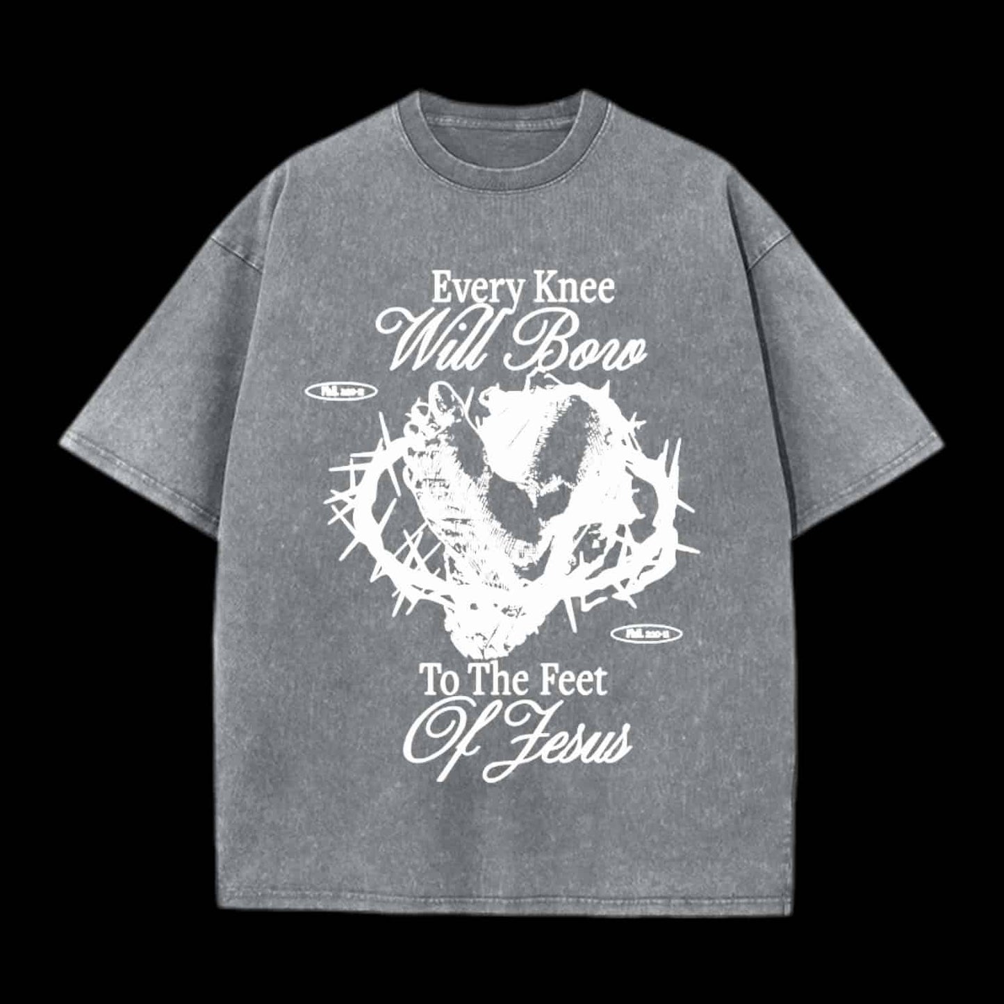 Every Knee Will Bow Christian Tee