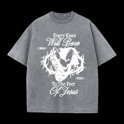 Every Knee Will Bow Christian Tee