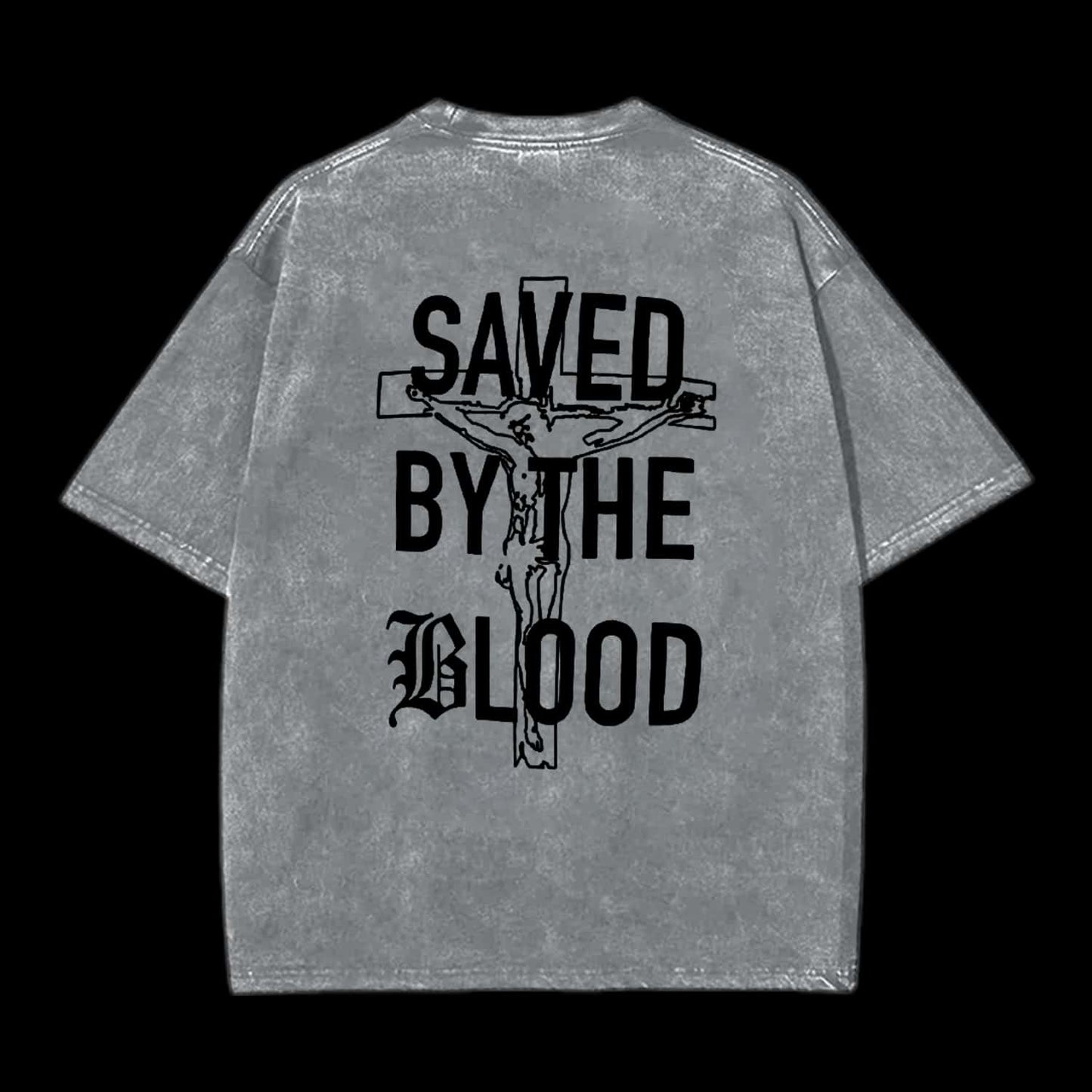 Saved By The Blood Printed Tee