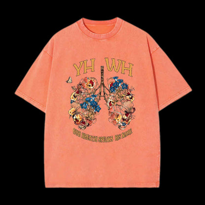 YHWH Our Breath Speaks His Name Tee