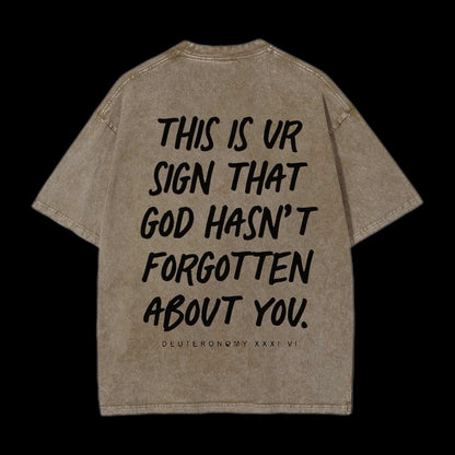 Not Forsaken Christian Tee