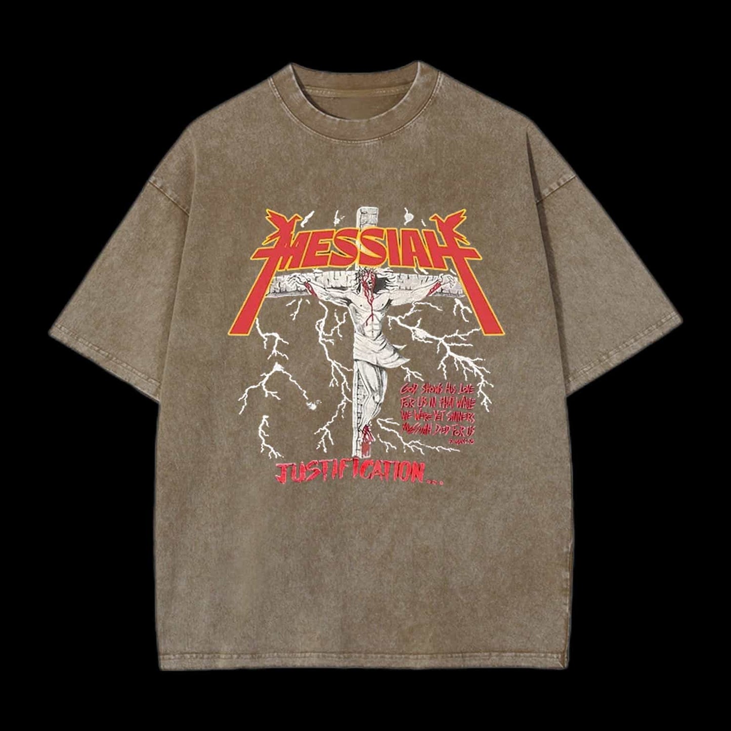 Messiah Christian Washed T-Shirt