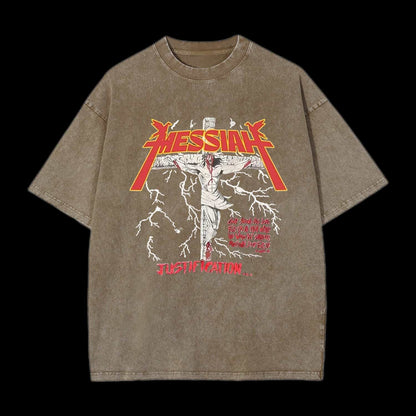 Messiah Christian Washed T-Shirt