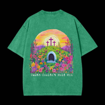 Death Couldn't Hold Him Christian Tee