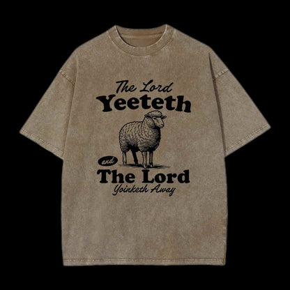 THE LORD YEETETH CHRISTIAN TEE
