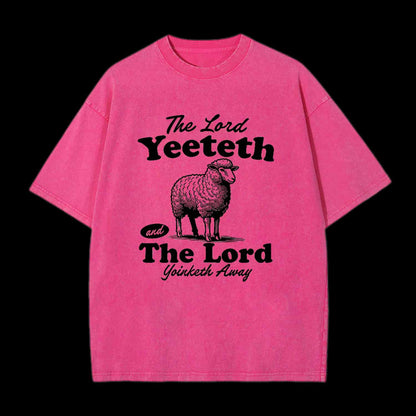 THE LORD YEETETH CHRISTIAN TEE