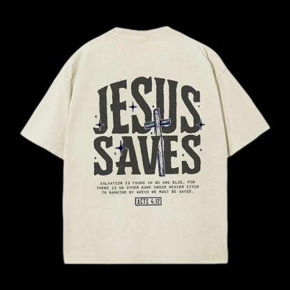 Jesus Saves Chirstian Tee