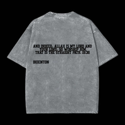 I LOVE JESUS WASHED T-SHIRT