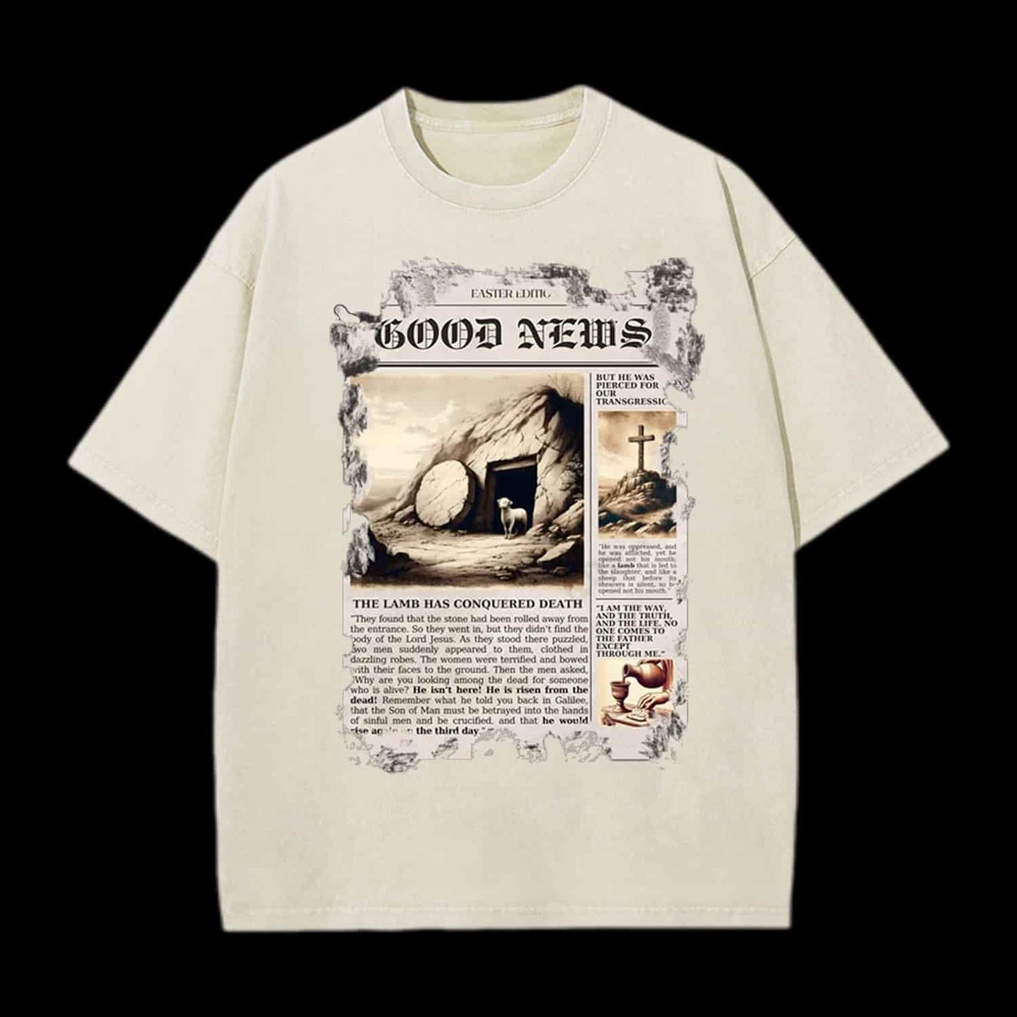 GOOD NEWS CHRISTIAN TEE
