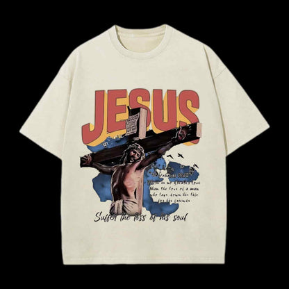 Jesus Sutten The Loss Of His Soul Christian Tee