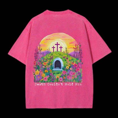Death Couldn't Hold Him Christian Tee