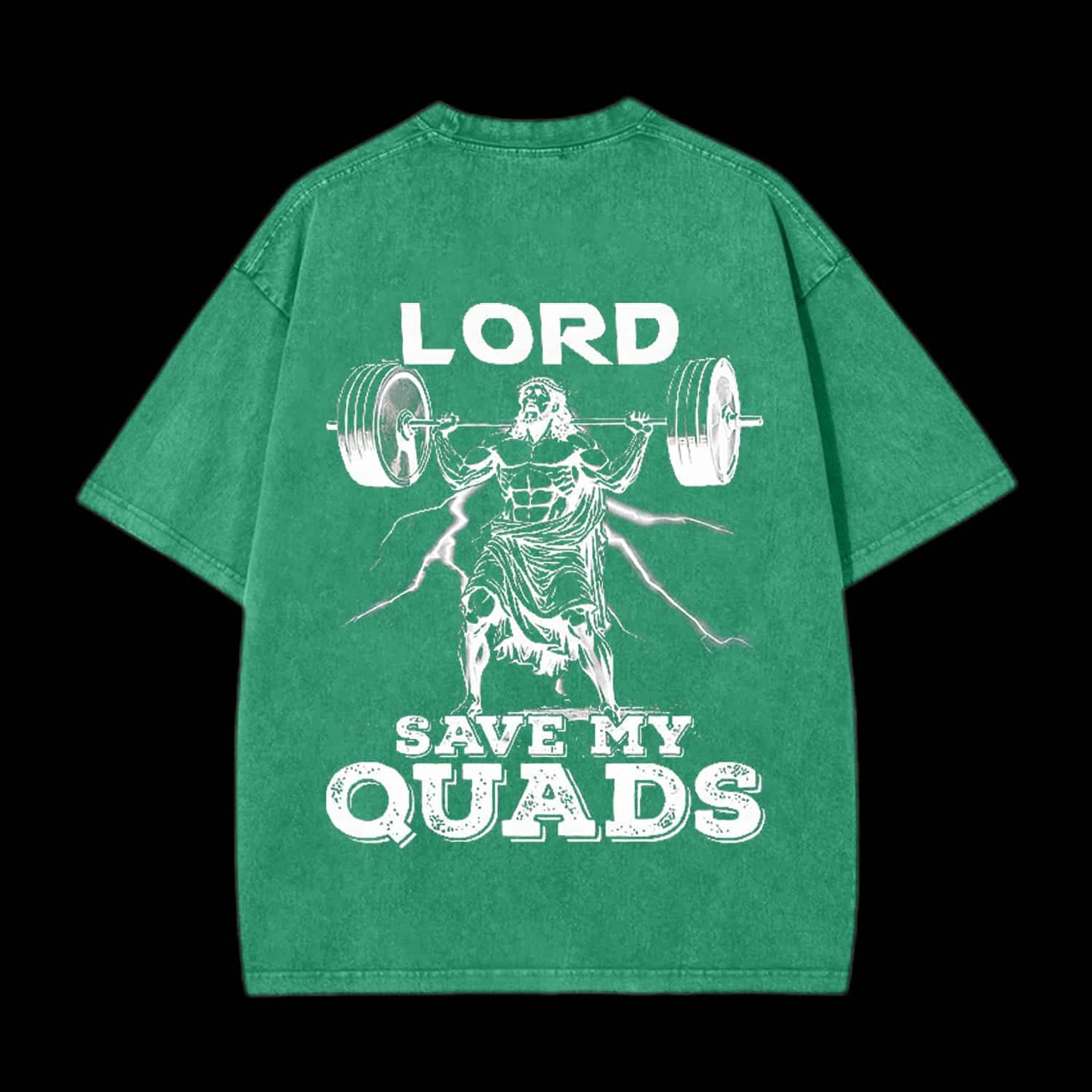 The Lord Save My Quads Christian Tee