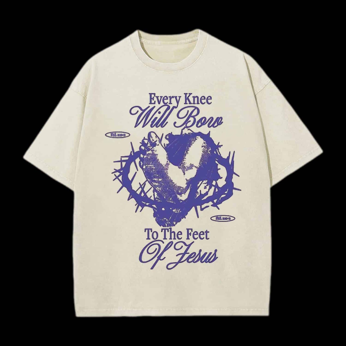 Every Knee Will Bow Christian Tee