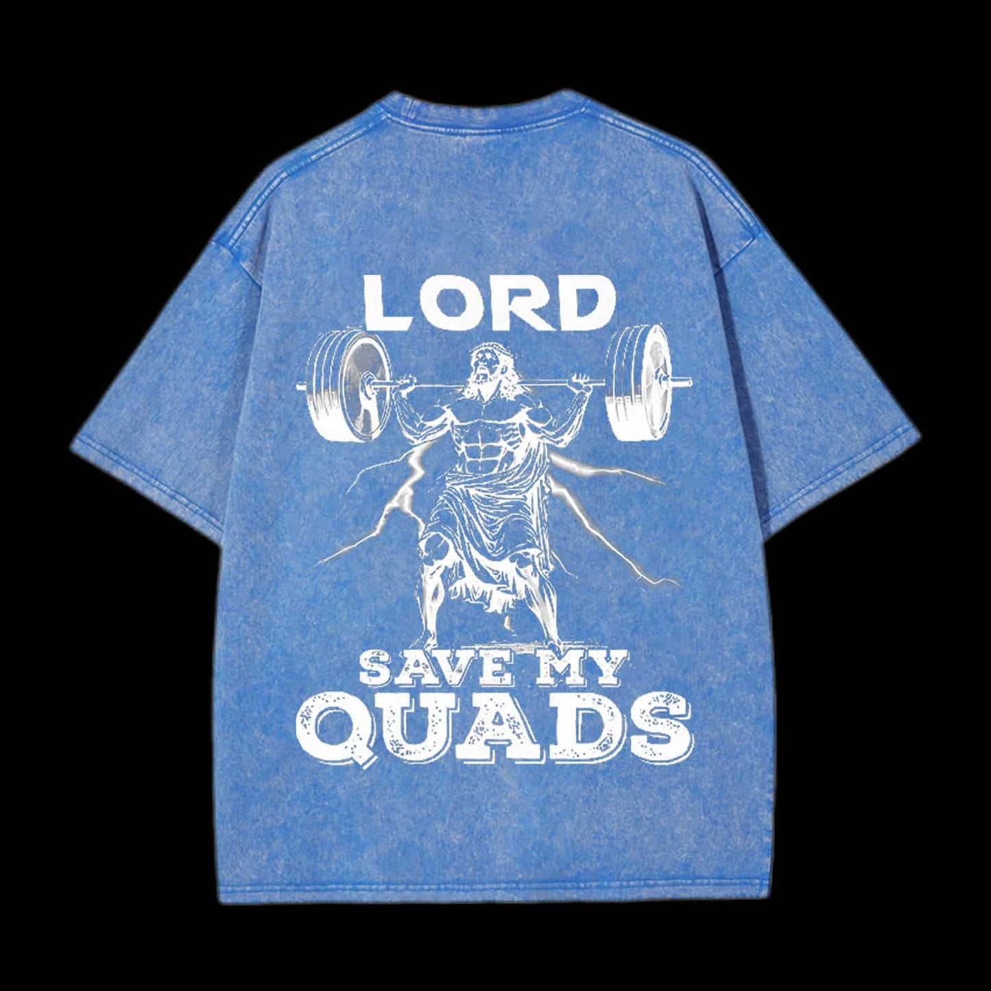 The Lord Save My Quads Christian Tee