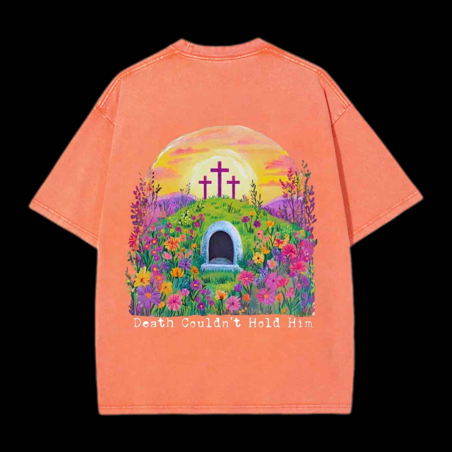 Death Couldn't Hold Him Christian Tee