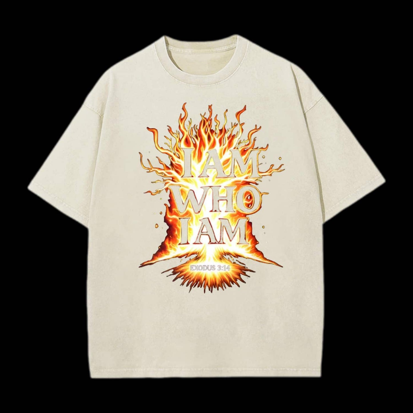 I Am Who I Am Printed Men's Tee