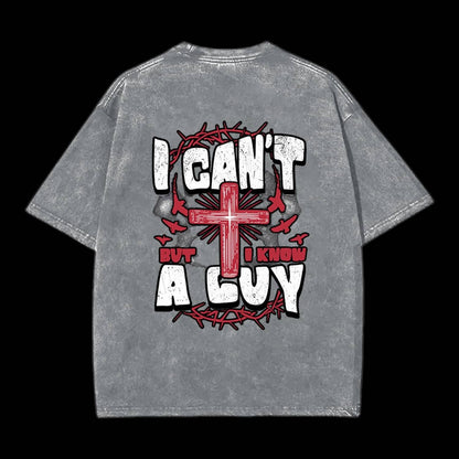 Can't But I Know A Guy Printed Men's Tee