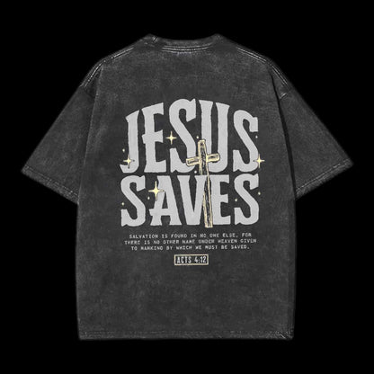 Jesus Saves Chirstian Tee