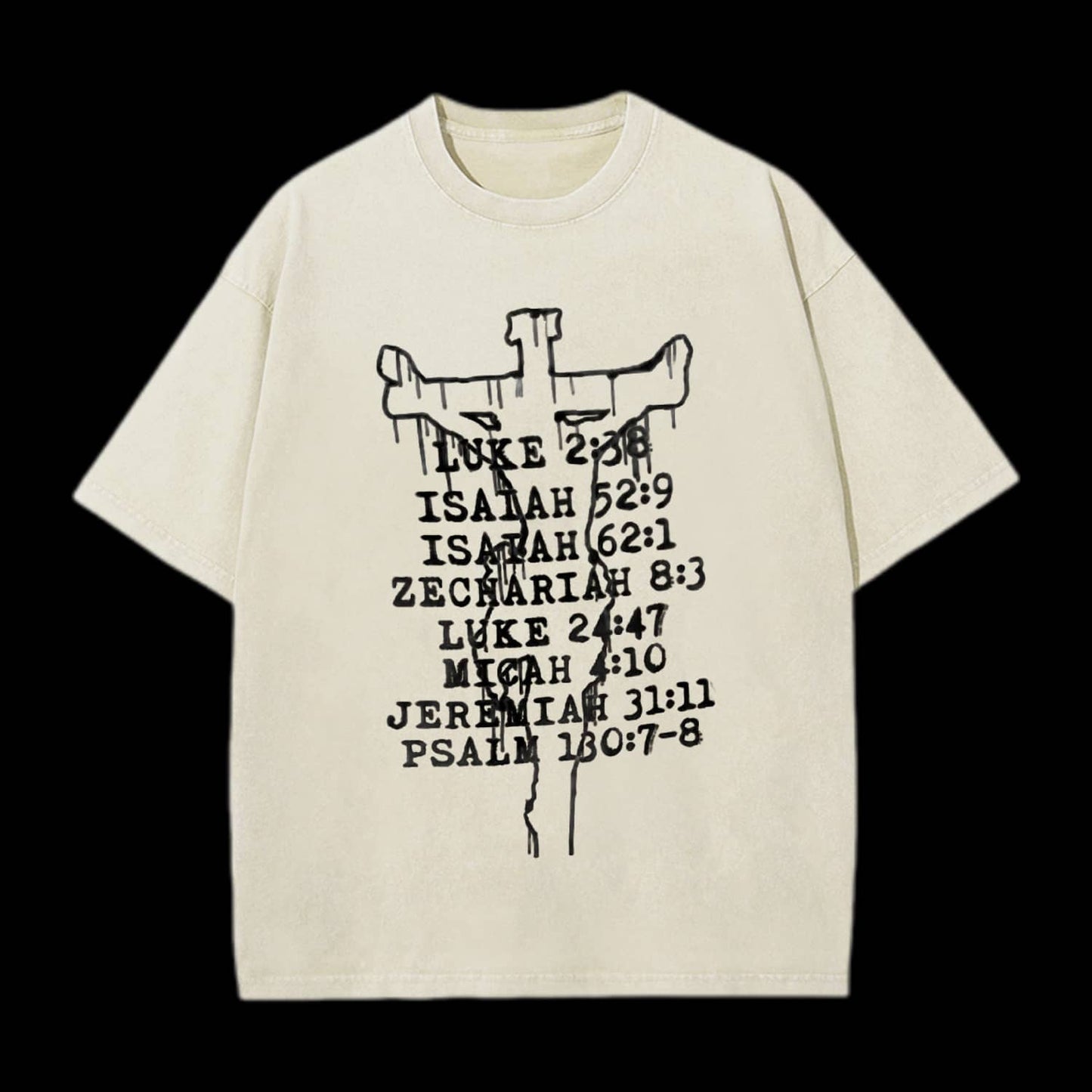 Luke 2 38 Isaiah 5 29 Faith Tee
