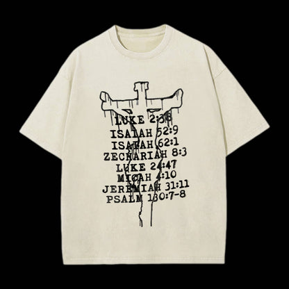 Luke 2 38 Isaiah 5 29 Faith Tee