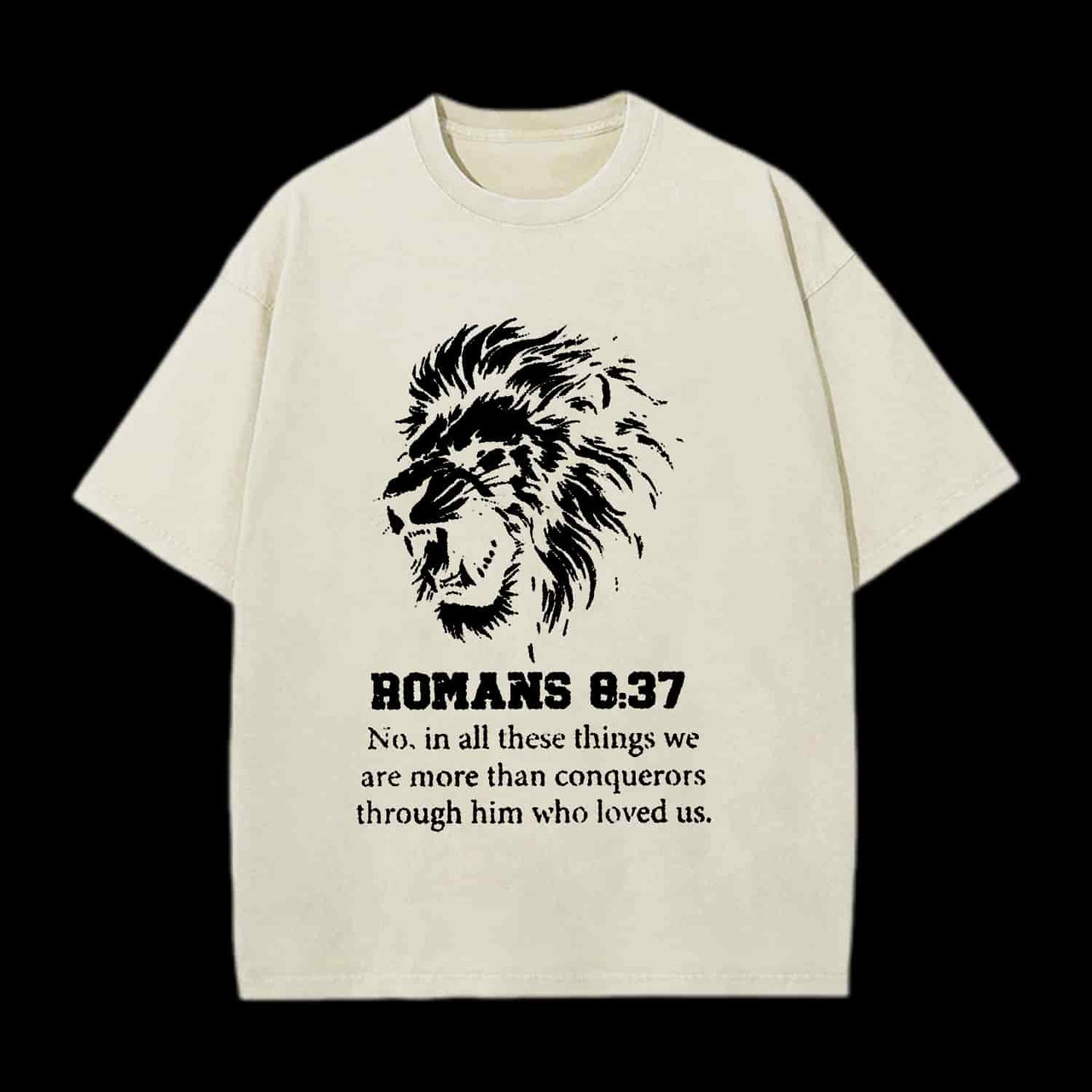More Than Conquerors Lion Tee